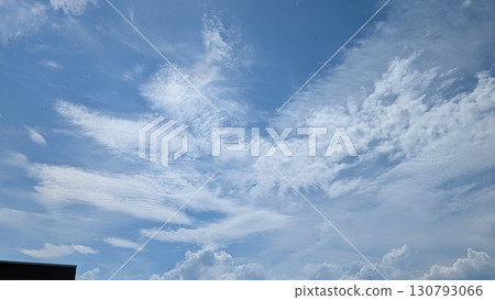 夏天的藍天白雲 夏天的藍天白雲 130793066