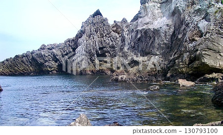 Seascape of Shikinejima, Izu Islands, Tokyo Seascape of Shikinejima, Izu Islands, Tokyo 130793100