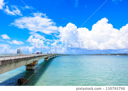 九月的宮古島：伊良部大橋 130793798