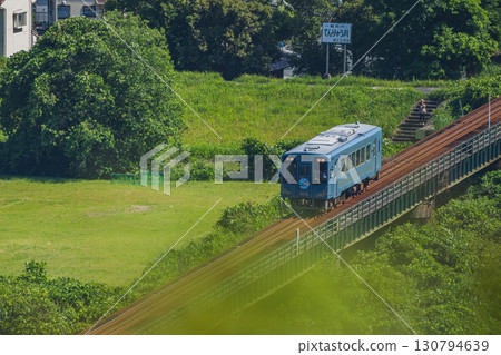 View of the Tenryu Hamanako Railway in Hamamatsu City (Shizuoka Prefecture) View of the Tenryu Hamanako Railway in Hamamatsu City (Shizuoka Prefecture) 130794639