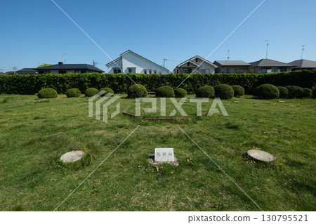 Stone monument at the site of the rear palace of Nagaokakyo Stone monument at the site of the rear palace of Nagaokakyo 130795521