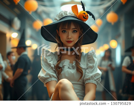 The witch at the party 130795829