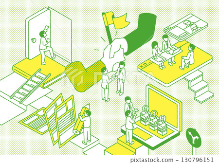 職業圖像插圖 130796151