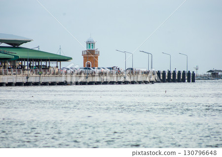 Ang Sila Fishing Market in Chonburi, Thailand. 130796648
