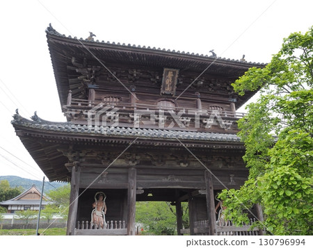 四國八十八處第八座寺廟－熊谷寺的山門（仁王門） 130796994