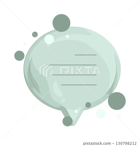 Illustration of chat bubble Illustration of chat bubble 130798212