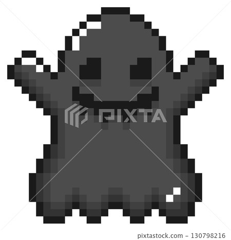 像素藝術人物萬聖節幽靈（2） 130798216