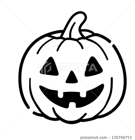 halloween icon on white background 130798753