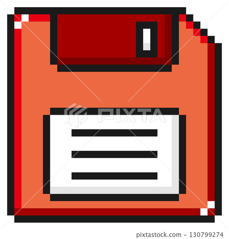 Pixel Art Accessories Colorful Floppy Disks (4) 130799274