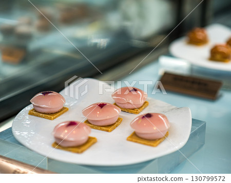 sweet and deserts in buffet restaurant sweet and deserts in buffet restaurant 130799572