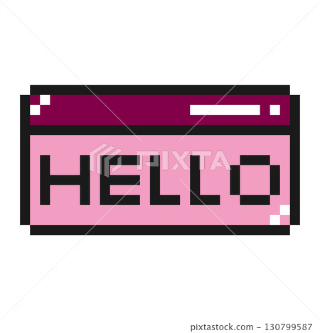 像素藝術迷你瀏覽器 HELLO (1) 130799587