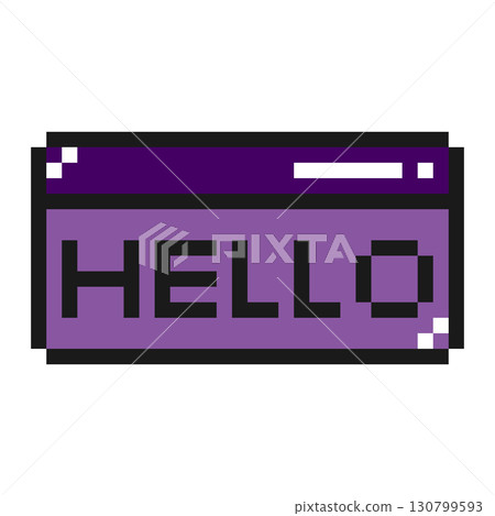Pixel Art Mini Browser HELLO (7) Pixel Art Mini Browser HELLO (7) 130799593