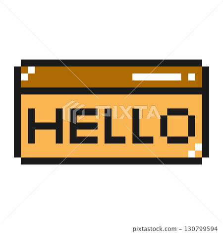 Pixel Art Mini Browser HELLO (8) Pixel Art Mini Browser HELLO (8) 130799594