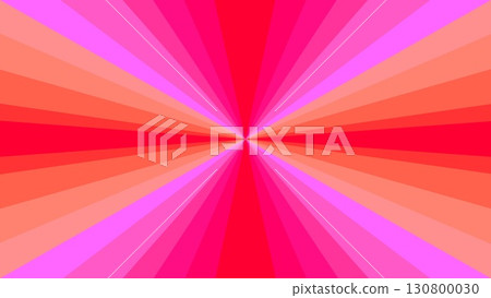 幾何圖案、三角形、放射狀、漸層、橘色、粉紅色 130800030
