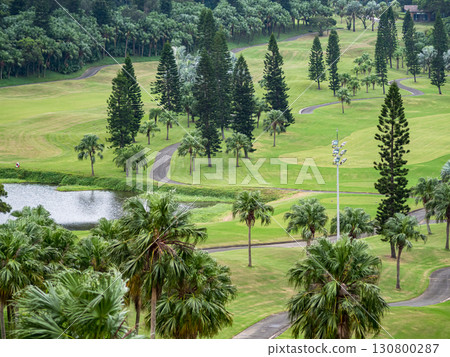 landscape view of golf course in Taiwan. landscape view of golf course in Taiwan. 130800287