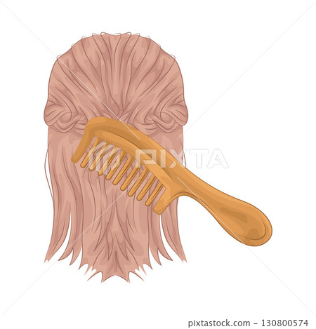 Illustration of Comb Illustration of Comb 130800574