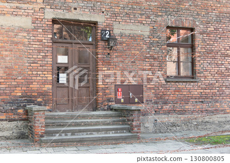 Auschwitz Birkenau Concentration and Extermination Camp. Block 22 Auschwitz Birkenau Concentration and Extermination Camp. Block 22 130800805