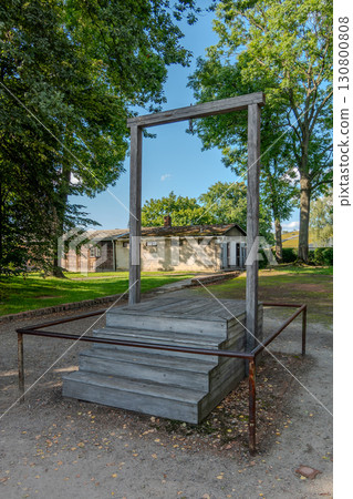 Auschwitz Birkenau Concentration and Extermination Camp. Rudolf Hoess's hanging site 130800808