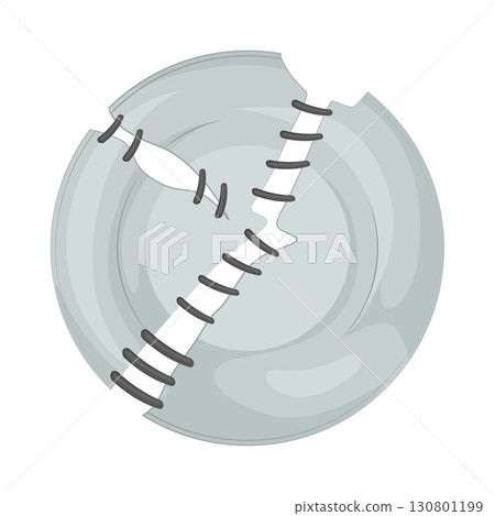 Illustration of Broken plate  130801199