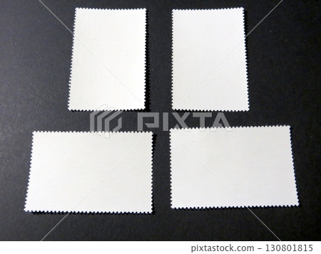 Discovering the Hidden Beauty of Blank Postage Stamps in a Philatelic Collection 130801815