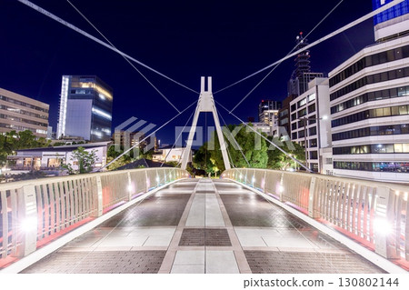 Night view of Sakae Central Bridge, Nagoya Night view of Sakae Central Bridge, Nagoya 130802144