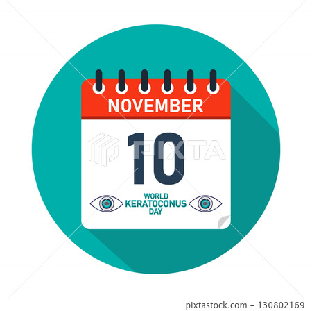 World Keratoconus Day November 10 Calendar Graphic Design World Keratoconus Day November 10 Calendar Graphic Design 130802169