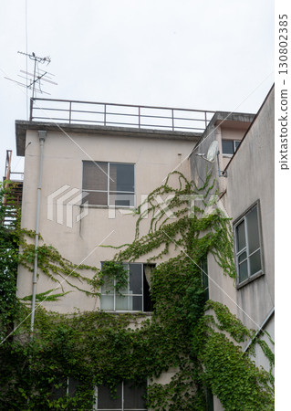日本鳥取縣一座美麗的古老建築 日本鳥取縣一座美麗的古老建築 130802385