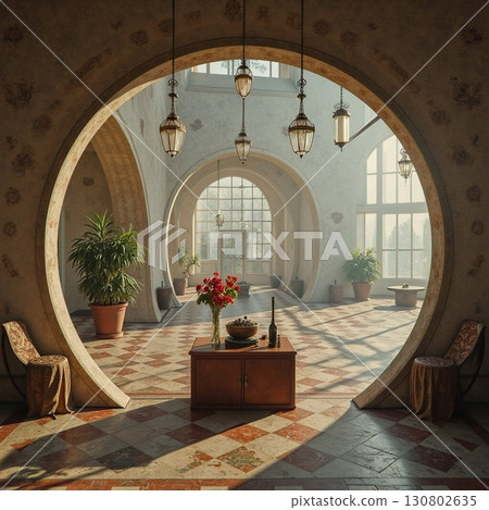 Stylish room 130802635