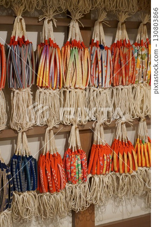 Thongs at a manufacturing wholesaler Thongs at a manufacturing wholesaler 130803866