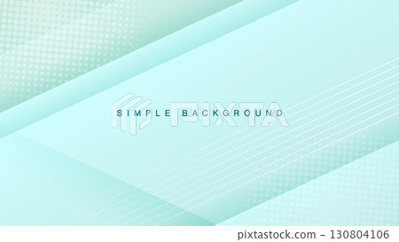 Simple background vector in refreshing green tones 130804106