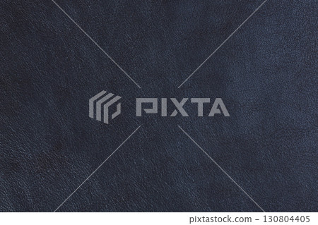 Abstract blue natural leather texture. Can be used as background in art or design projects. 130804405