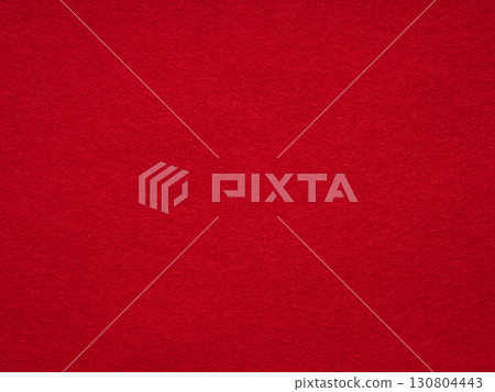 Red felt texture. Saturated background for Christmas desktop, holiday New Year, xmas seasonal decoration, valentin day, text, lettering, patchworkor, party greeting and wedding card element. 130804443