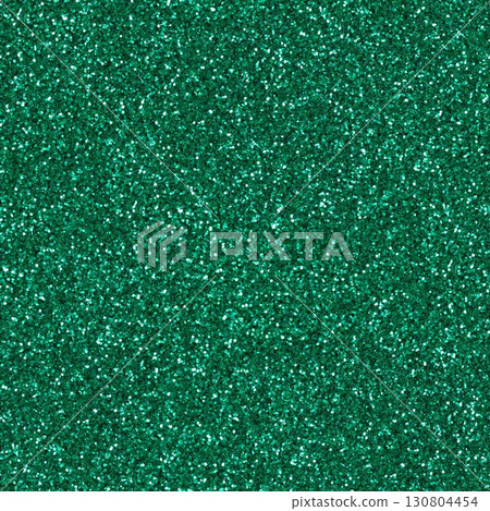 Bright, contrast green glitter, sparkle confetti texture. Christmas abstract background, seamless pattern. Bright, contrast green glitter, sparkle confetti texture. Christmas abstract background, seamless pattern. 130804454