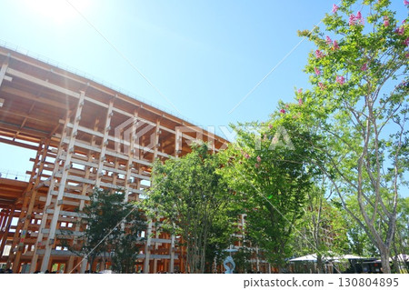 大阪關西世博會（EXPO2025）的大型屋頂環 130804895