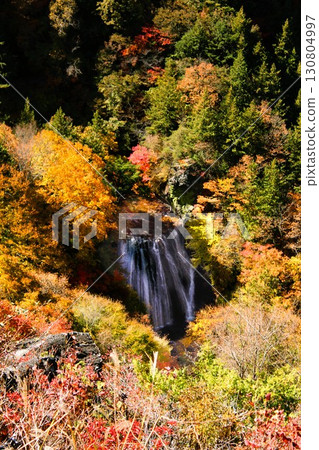 Autumn in Tateshina, Yokoya Valley with Autumn Leaves, Otaki Falls (3) 130804997