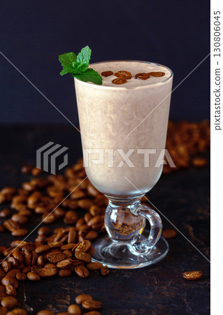 Coffee smoothie. Trending drink. Coffee smoothie. Trending drink. 130806045