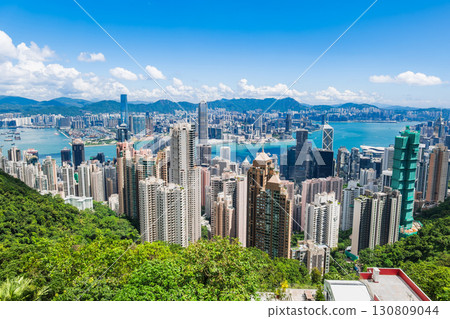 Hong Kong Victoria Harbour and skyscrapers Hong Kong Victoria Harbour and skyscrapers 130809044