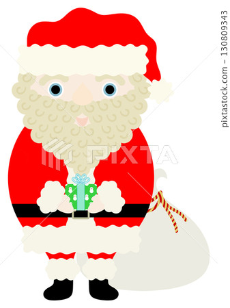 cute santa claus illustration cute santa claus illustration 130809343