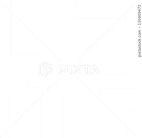 Light grey angular geometric pattern 130809472
