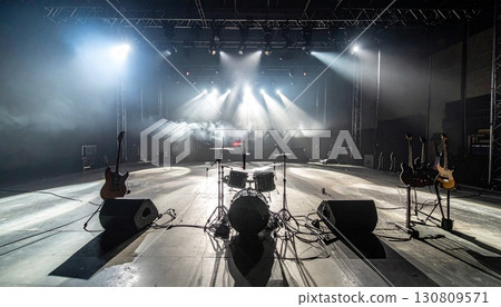 Illuminated stage Illuminated stage 130809571