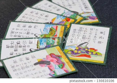 百人一首中的女詩人圖片卡 130810106