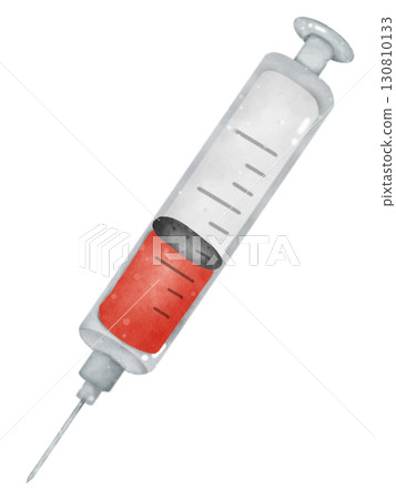 syringe isolated on white background syringe isolated on white background 130810133