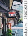 Corner post office and old mailbox 130810214