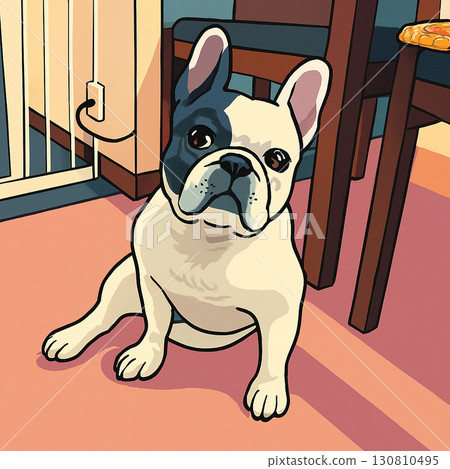 How dogs sit like humans | Humorous and philosophical illustrations 130810495