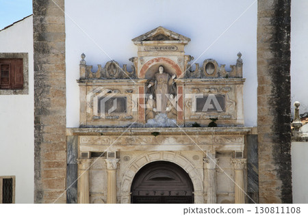 Historic architecture in Obidos captures a blend of art and history in Portugal 130811108