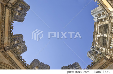 Batalha Monastery's Unfinished Chapels, view from below Batalha Monastery's Unfinished Chapels, view from below 130811659