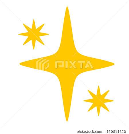 Yellow Glitter (Set of 3, Star Shape, Transparent Background PNG) | Light, Magic, Effect Material Yellow Glitter (Set of 3, Star Shape, Transparent Background PNG) | Light, Magic, Effect Material 130811820