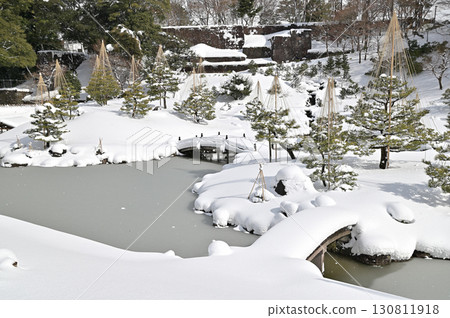 Kanazawa Castle: Gyokusen-in Temple in Winter 130811918