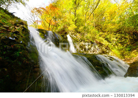 Komorebi Falls in Autumn 130813394