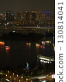 Night view of the seaside park that can't be seen from the high floors of Odaiba 130814041